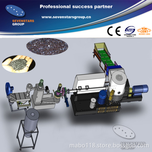 High Quality PE Film Pelletizing Line